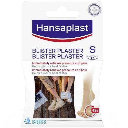 Hansaplast Blister Plaster Small Αδιάβροχα Υδροκολλοειδή Επιθέματα για Φουσκάλες 6 Τεμάχια